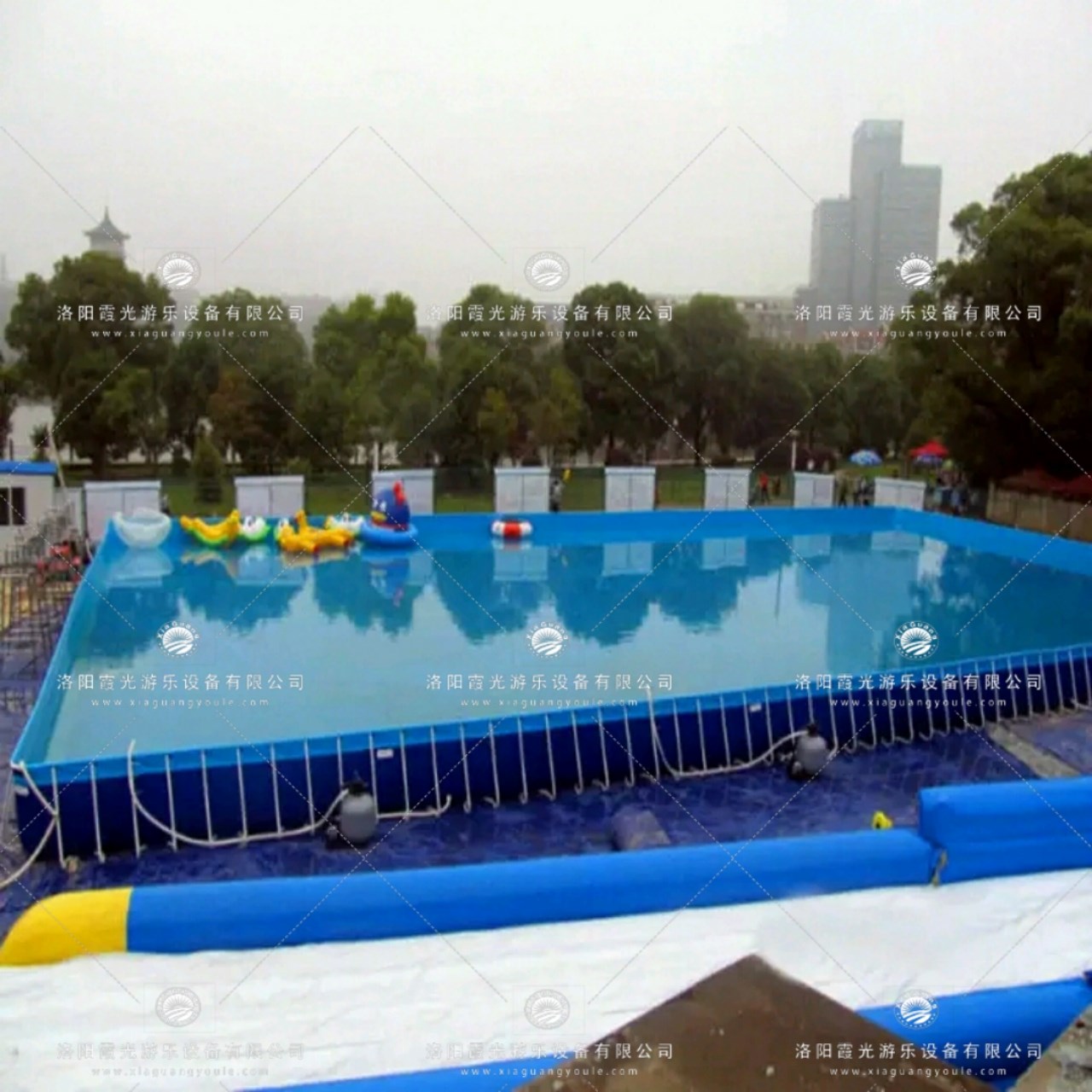 广安支架游泳池